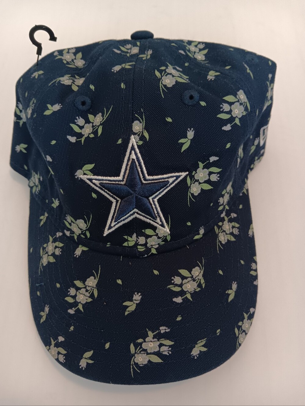 NFL DALLAS COWBOYS Floral Navy Star Baseball Cap YOUTH GIRLS ADJUSTABLE